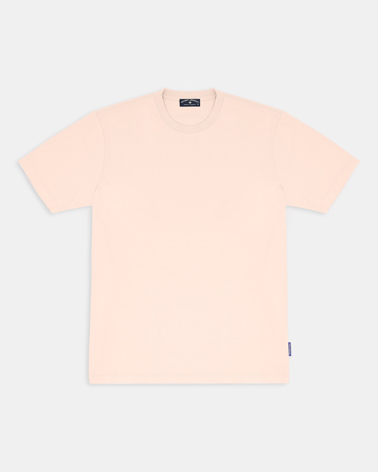 Everyday Short Sleeve Basic Tee in Soft Pearl 1