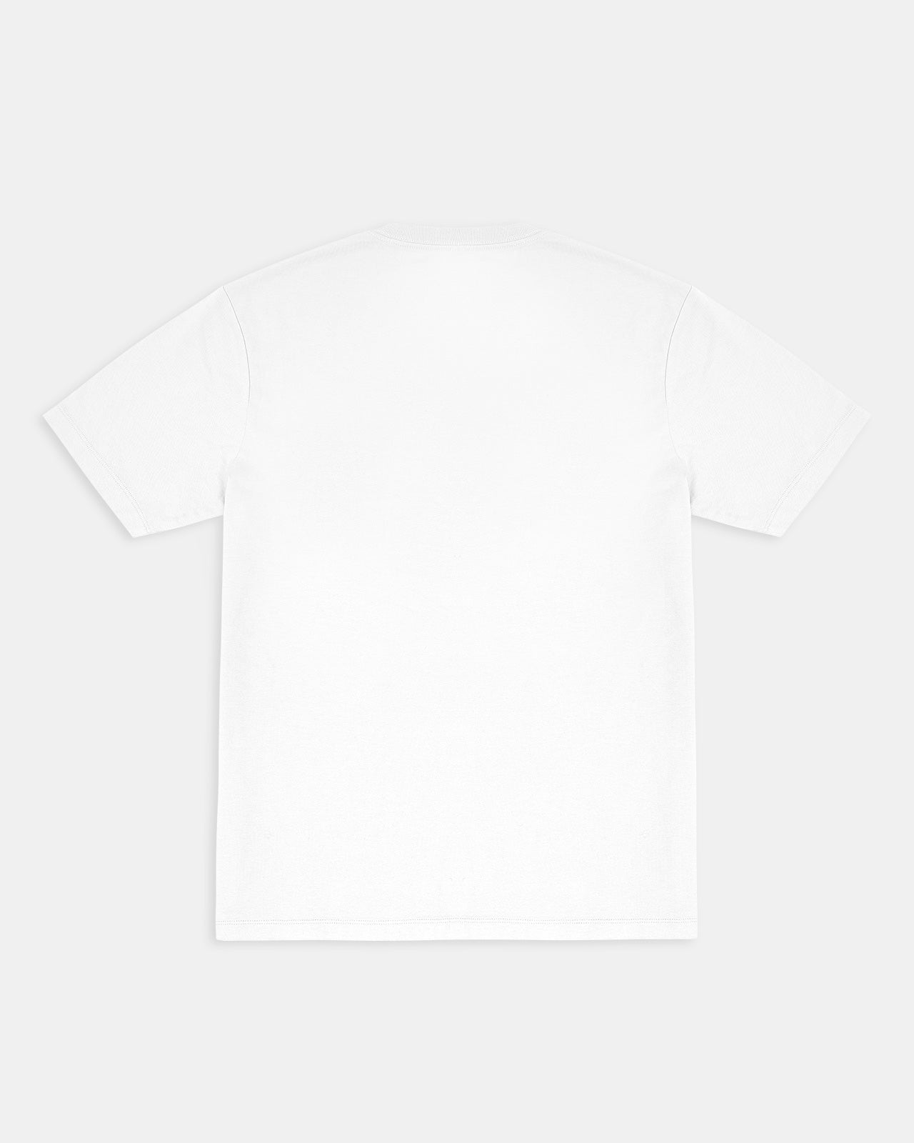 Everyday Short Sleeve Basic Tee in White 2