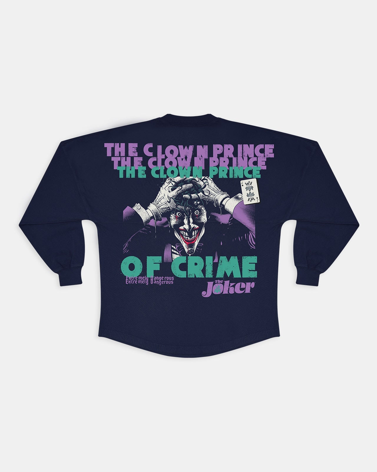The Joker™, The Clown Prince of Crime Spirit Jersey® 1 Deep Indigo